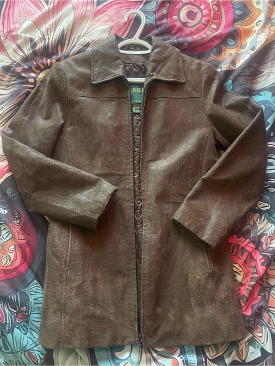 Danier Jackets & Blazers - Danier Brown Leather Jacket